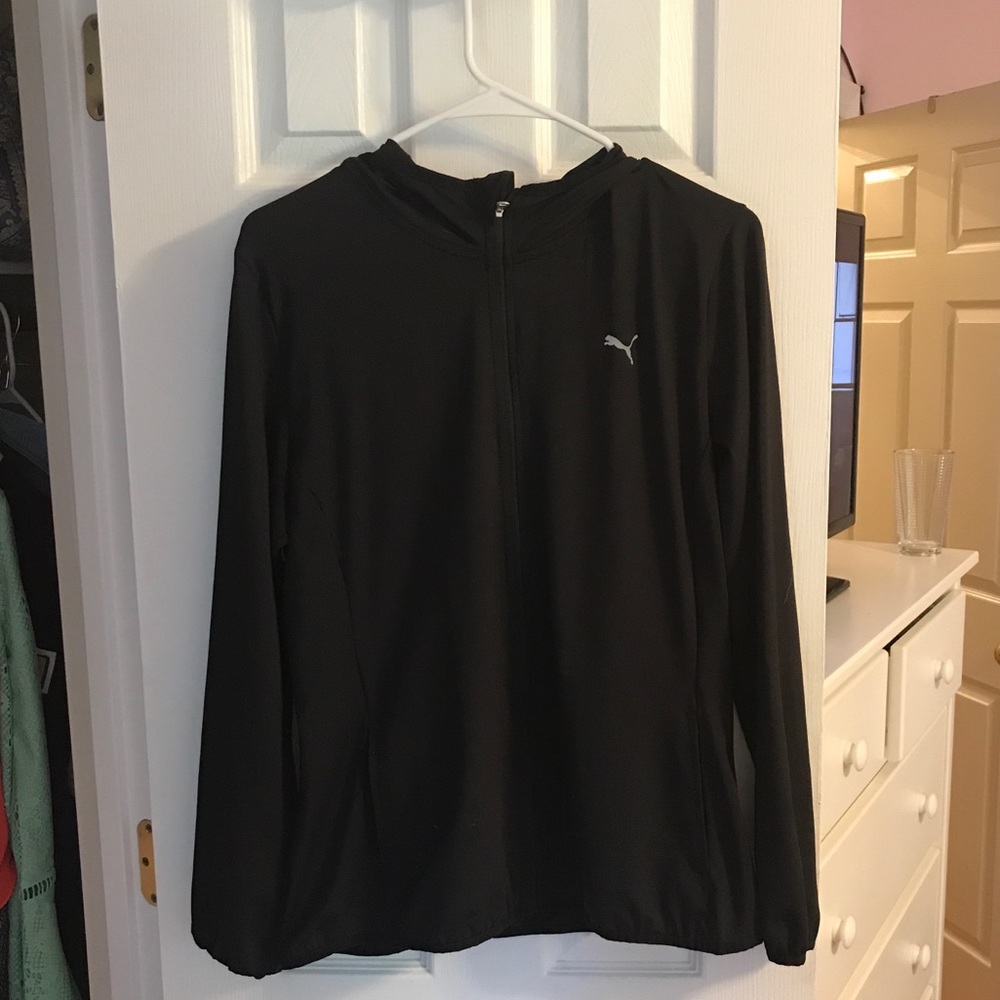 Zip up puma jacket